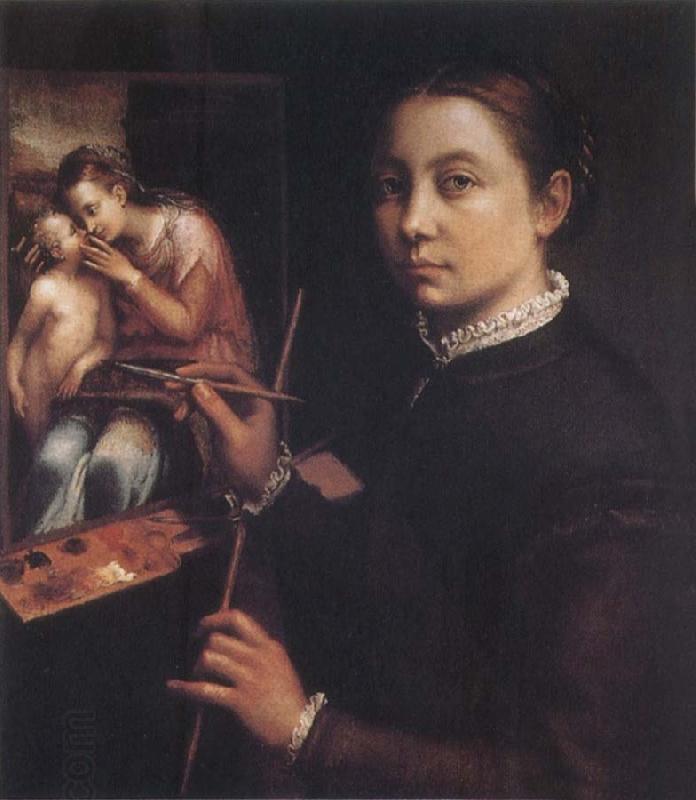 Sofonisba Anguissola Self-Portrait at the Easel China oil painting art
